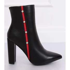 Čizme za gležnjeve crne NS063P crne crna