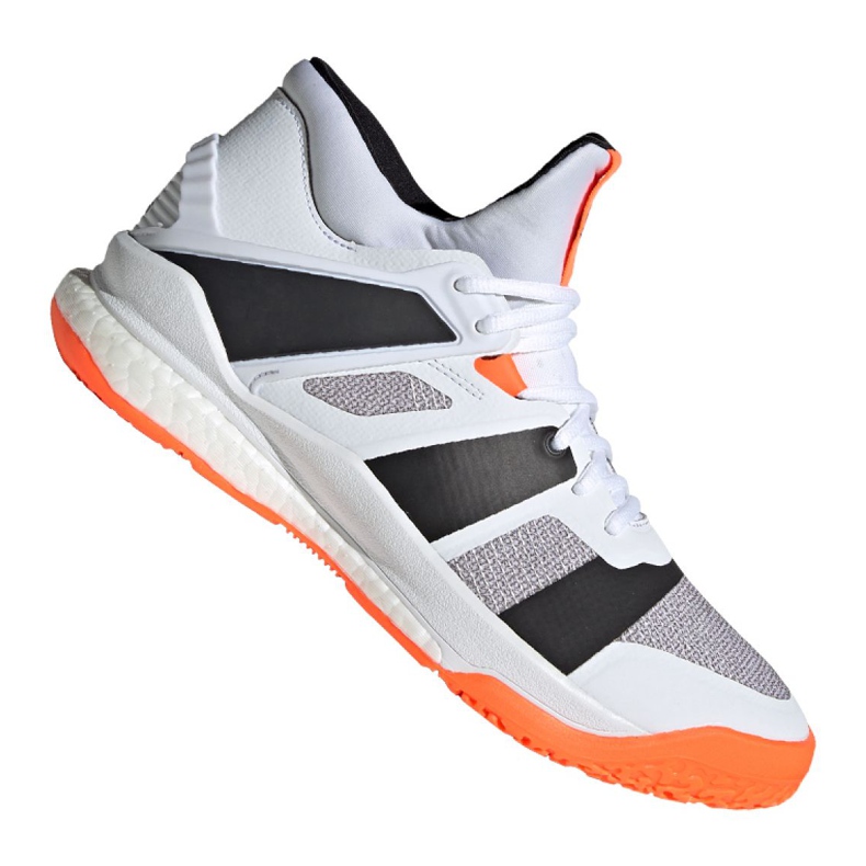 Cipele adidas Stabil X Mid M F33827 bijela bijela