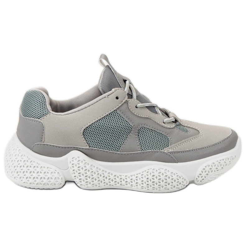 SHELOVET Modne sive tenisice siva