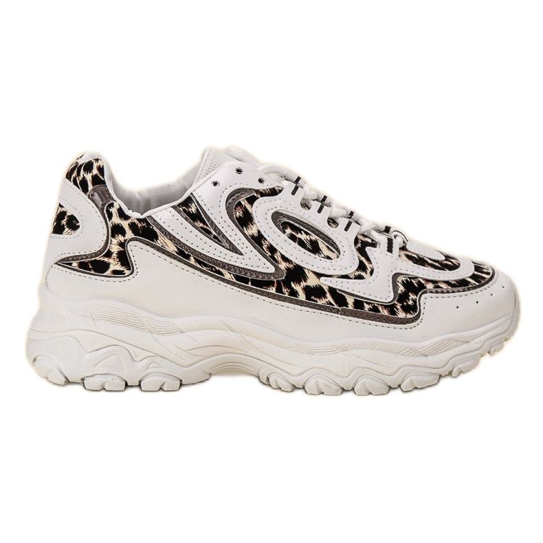 Kayla Ženske sportske cipele bijela smeđa