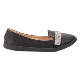 Queentina Gospodari s kristalima crna