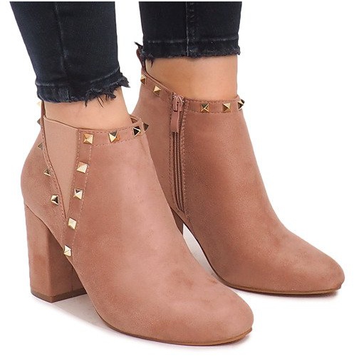 Čizme Na objavi F3626 Pink ružičasta