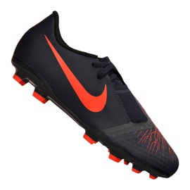 Nike Jr Phantom Vnm Academy Fg Jr AO0362-440 nogometne cipele crna crna