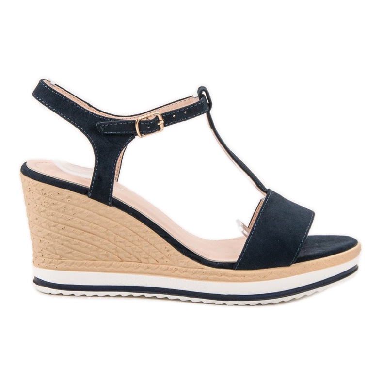 Anesia Paris Svijetle tamnoplave sandale plava