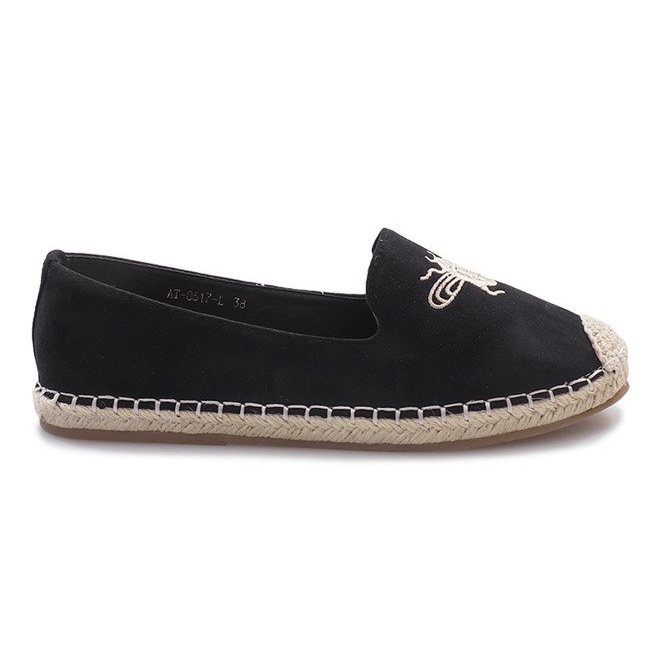 Espadrile Black Landberry crno