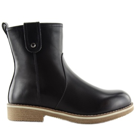 Crne ravne štikle 0-253 Crne crna