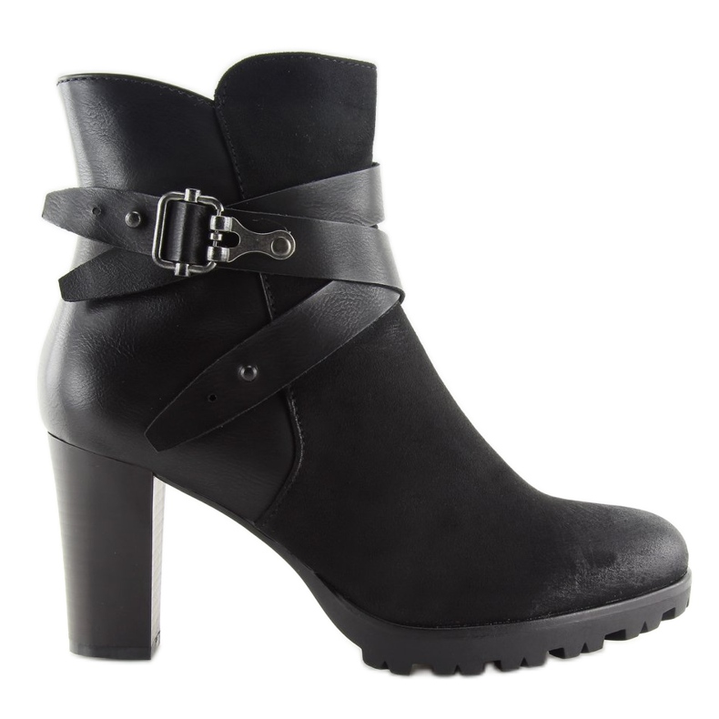 Crna 8287 Crne štikle crno