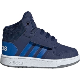 Adidas Hoops Mid 2.0 EE6714 dječje cipele tamnoplava