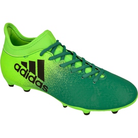 Kopačke Adidas X 16.3 Fg M BB5855 zelena zelena