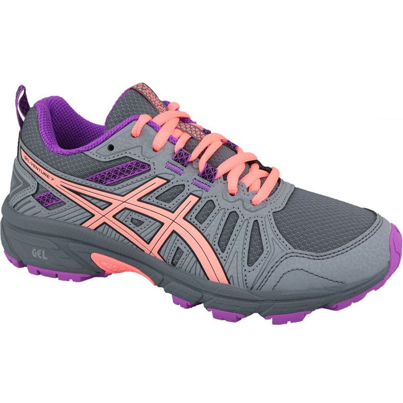 Patike za trčanje Asics Gel-Venture 7 Gs Jr 1014A072-020 siva