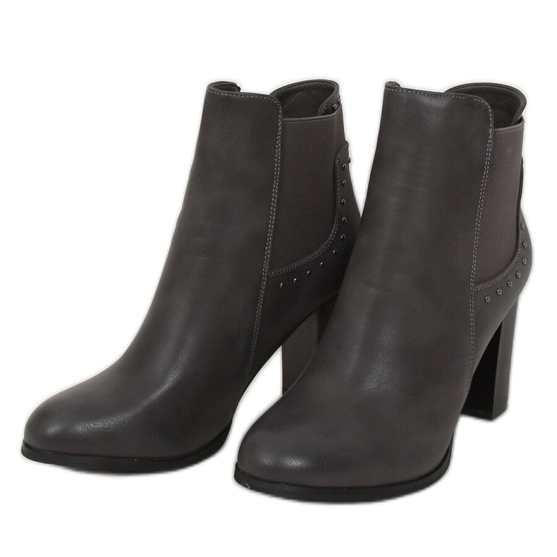 Klasična siva s visokim potpeticama siva 88097 Siva