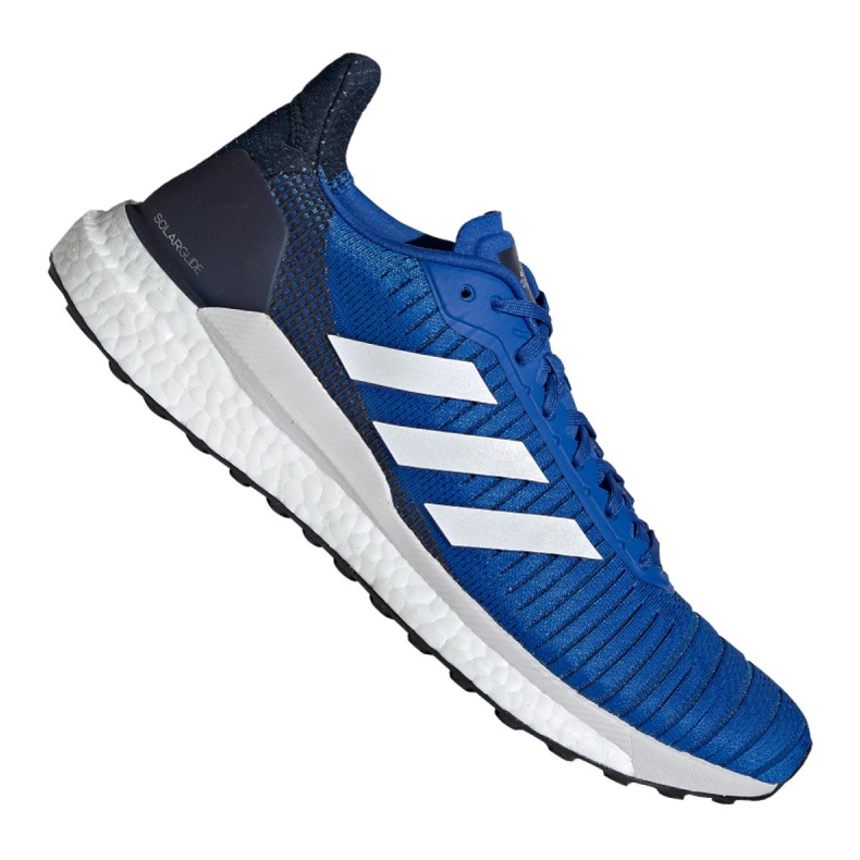 Cipele za trčanje adidas Solar Glide 19 M F34099 plava