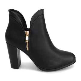 Jodhpur čizme sa zatvaračem F830 crne crna