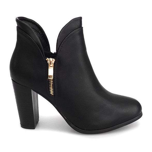 Jodhpur čizme sa zatvaračem F830 crne crno