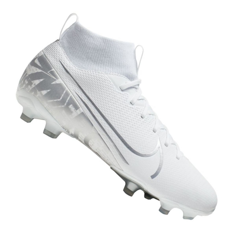 Nike nogometne cipele Superfly 7 Academy Mg Jr AT8120-100 bijela bijela
