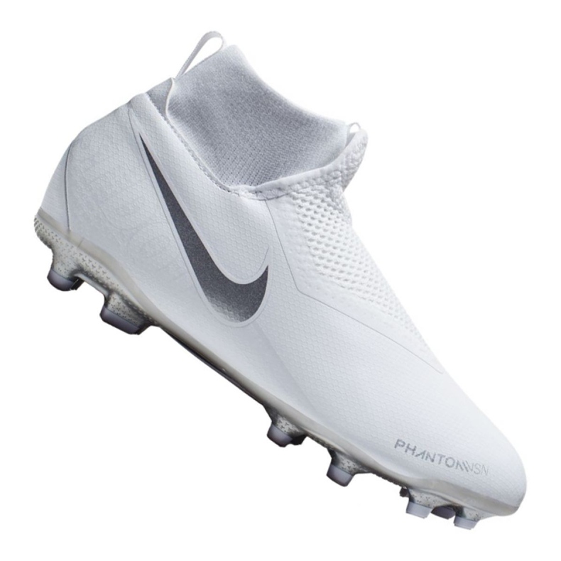 Nike Phantom Vsn Academy Df Mg Jr AO3287-100 nogometna cipela bijela bijela