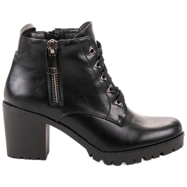 Vinceza Niske čizme na šanku crno