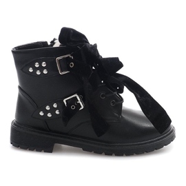 Tople ekstravagantne čizme TL0129-1 crne crna