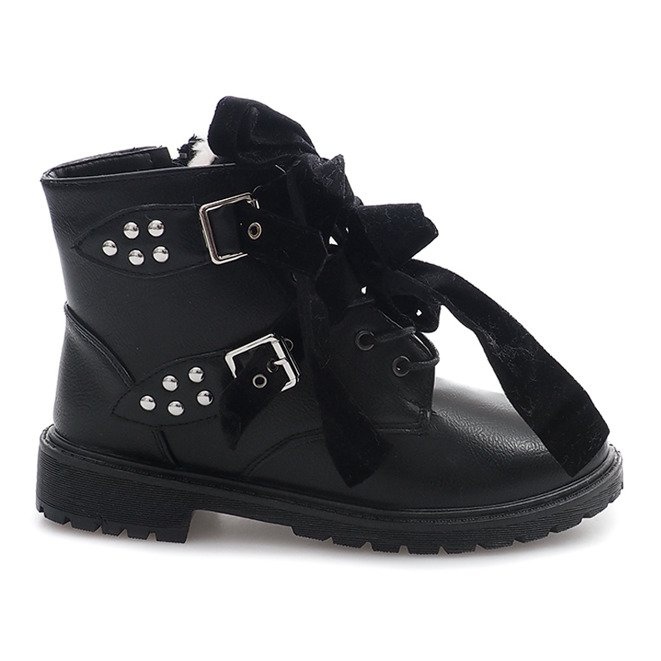 Tople ekstravagantne čizme TL0129-1 crne crno