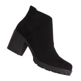 Crne čizme s visokim potpeticama BH151-KB Crne crna