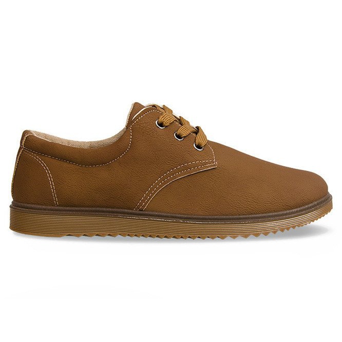 Klasične čizme Brogues 1307 Camel smeđa