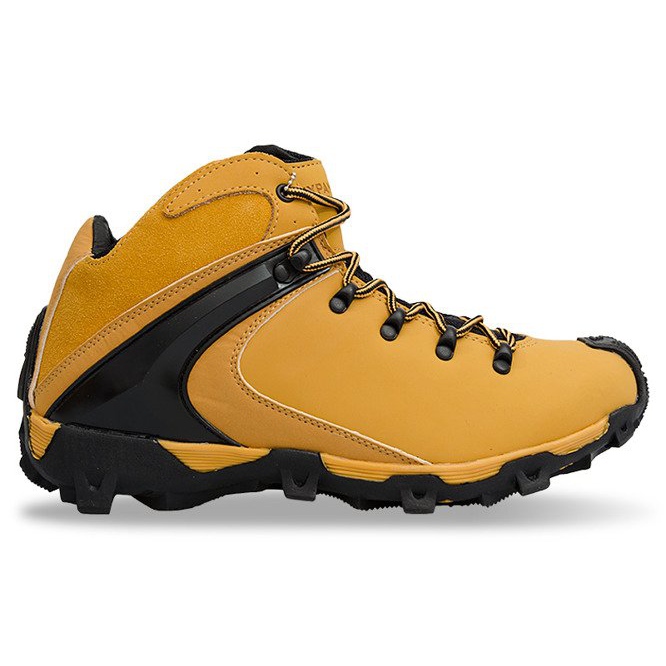 Muške smeđe izolirane planinarske cipele 9W4324 smeđa