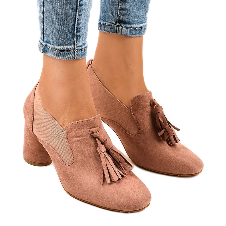 Crvene antilop pumpe na stupu LL-97P ružičasta