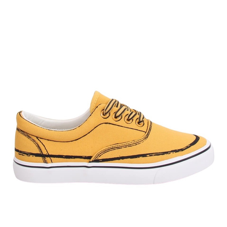 Žute ženske tenisice BS103 Žuta žuta boja