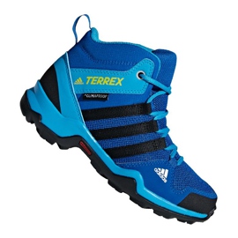 Cipele adidas Terrex AX2R Mid Cp Jr BC0673 plava višebojan