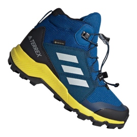 Cipele adidas Terrex Mid Gtx Jr BC0596 crna plava zelena
