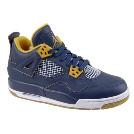 Nike Jordan 4 Retro Bg Jr 408452-425 tamnoplava