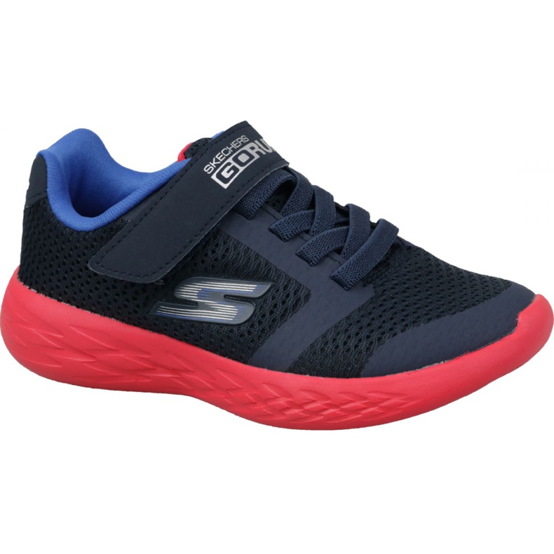 Skechers Go Run 600 Jr 97860L-NVRD Cipele mornarsko plava