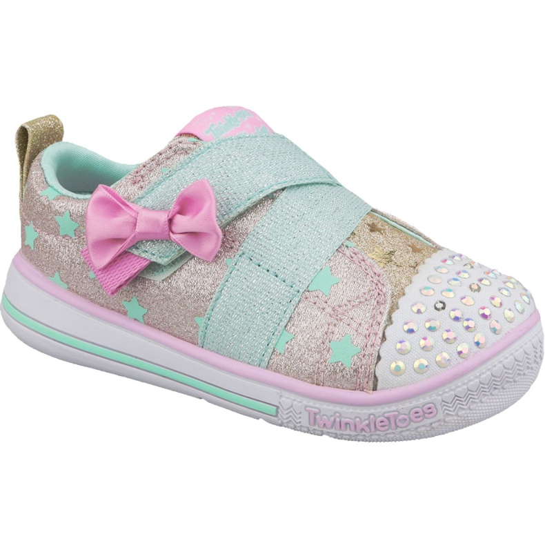 Skechers Twinkle Play Jr 20138N-GDMT Cipela raznobojna žuta boja