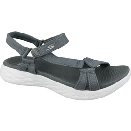 Skechers On The Go 600 sive sandale 15316-CHAR siva