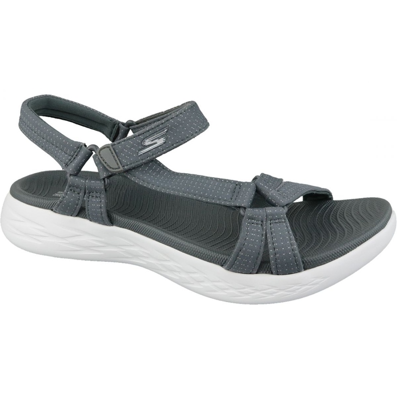 Skechers On The Go 600 sive sandale 15316-CHAR siva