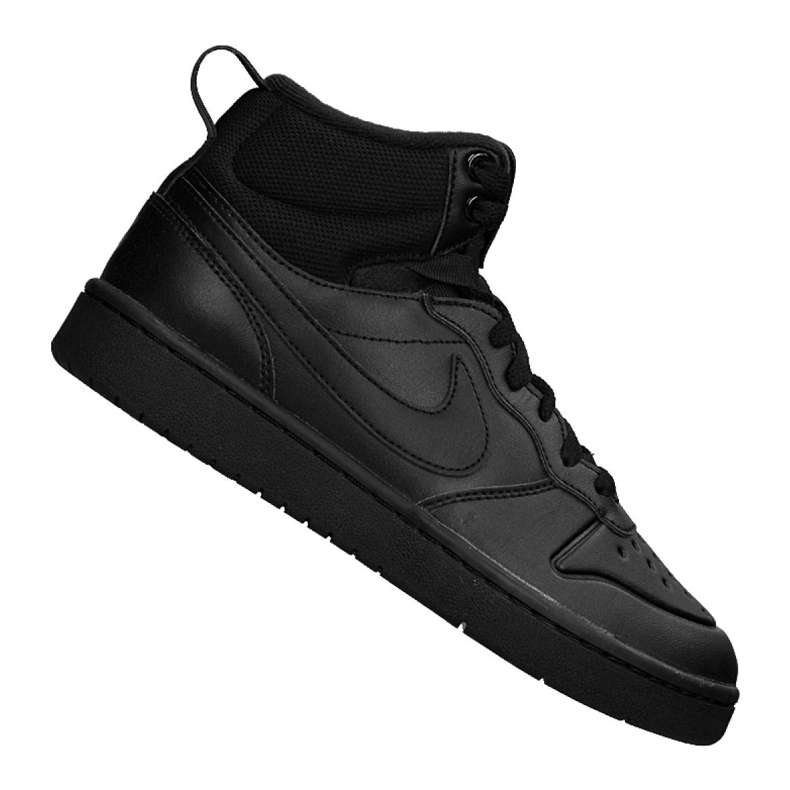 Nike Court Borough Mid 2 Boot (GS) Jr BQ5440-001 crno