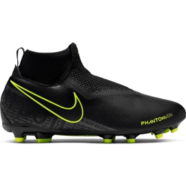 Nike Phantom Vsn Academy Df FG / MG Jr AO3287-007 nogometne cipele crna crna