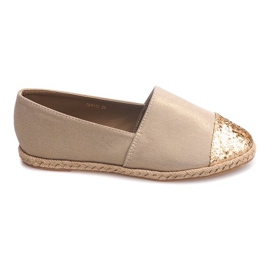 Lanene espadrile 761-1 Khaki tenisice višebojan zelena