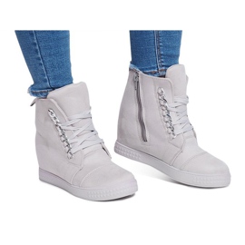 Tenisice na klin 1867 siva