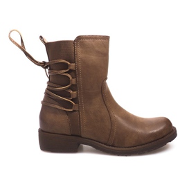 Visoke čizme 55435 kaki višebojan zelena