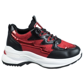 SHELOVET Sportske cipele crvena višebojan