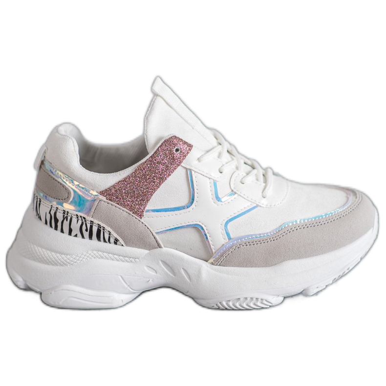 SHELOVET Modne sportske cipele bijela