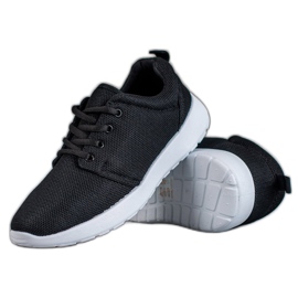 SHELOVET Tekstilna sportska obuća crna