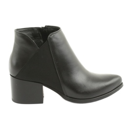 Kožne čizme s visokim potpeticama Gamis 3815 crna