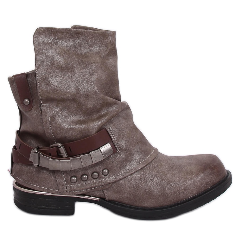 Sive vojne čizme LL-165P Khaki siva