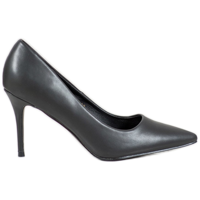 Diamantique Visoke potpetice od eko kože crno