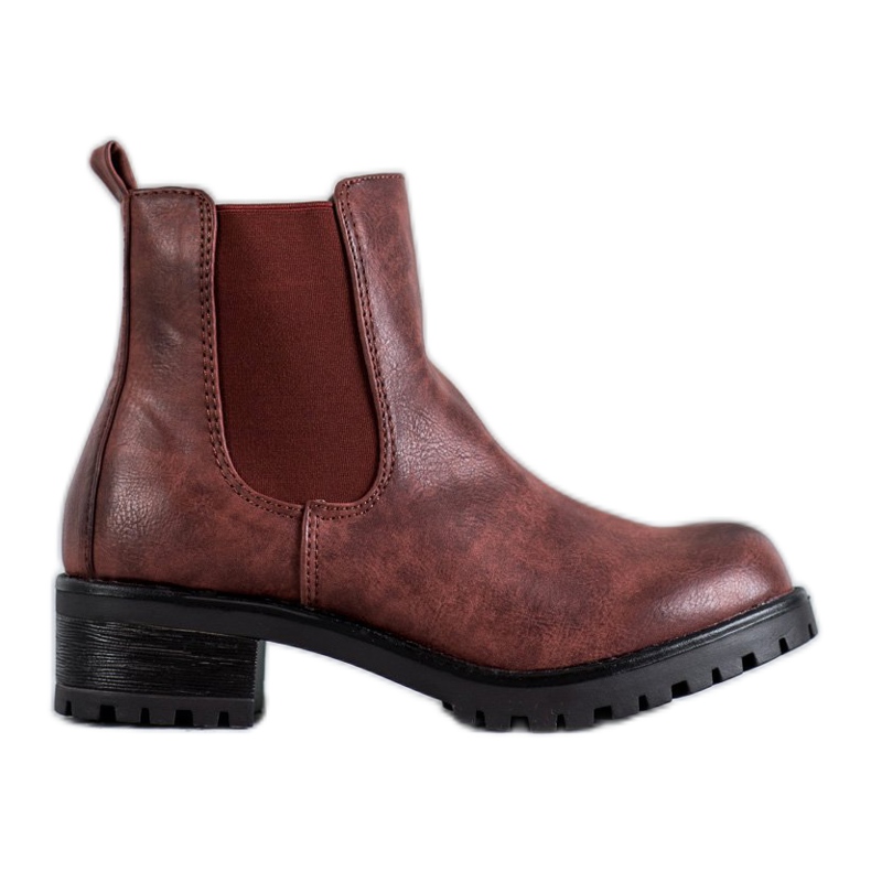 Jennika Čizme na platformi crvena