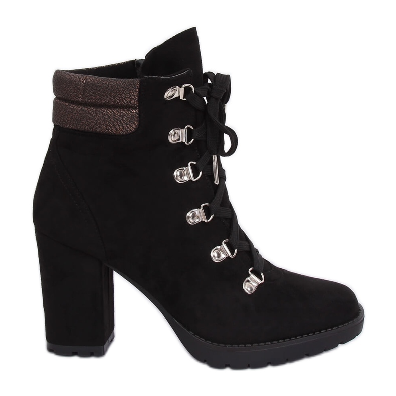 Crne štikle 8992 Crna crno