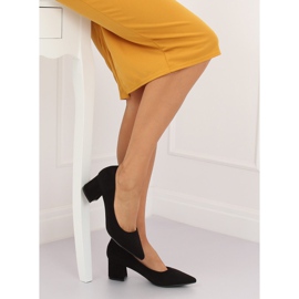 Crne crpke na visoku petu crne KJ-10 crne II-GAT crna