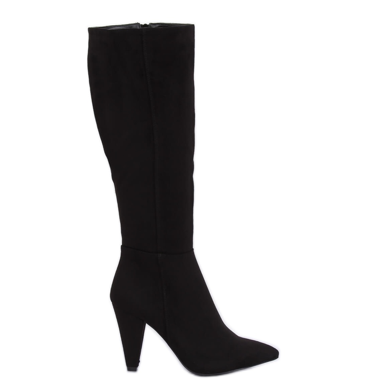 Klasične crne štikle 8677 Crna crno